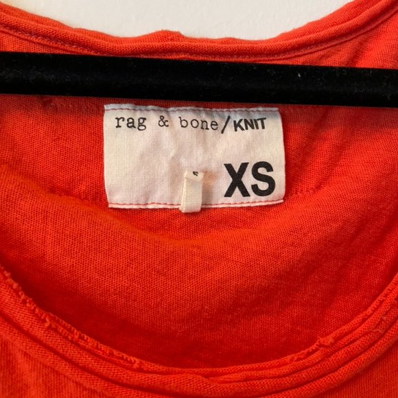 Rag&Bone Orange Tank Top - Picture 3 of 3